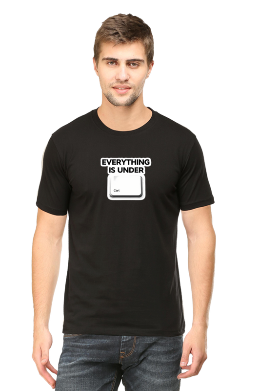 Everything is Under Control - Computer Science Student edition Unisex Half sleeve Tee