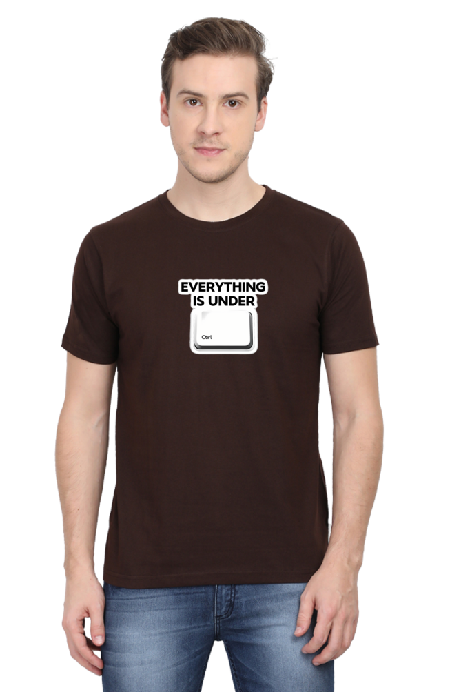 Everything is Under Control - Computer Science Student edition Unisex Half sleeve Tee