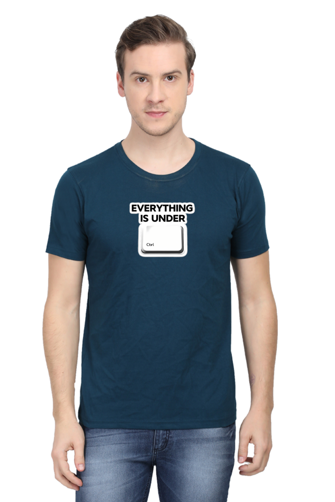 Everything is Under Control - Computer Science Student edition Unisex Half sleeve Tee