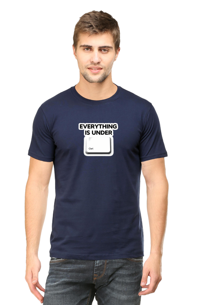 Everything is Under Control - Computer Science Student edition Unisex Half sleeve Tee