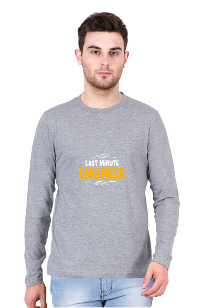 Last Minute Engineer - Full Sleeve Tee