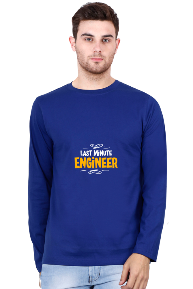 Last Minute Engineer - Full Sleeve Tee