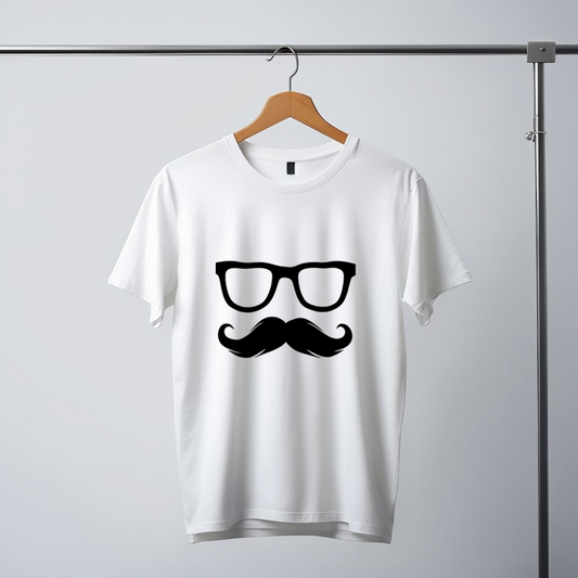 Macho Moustache - Unisex Half-sleeve Tee